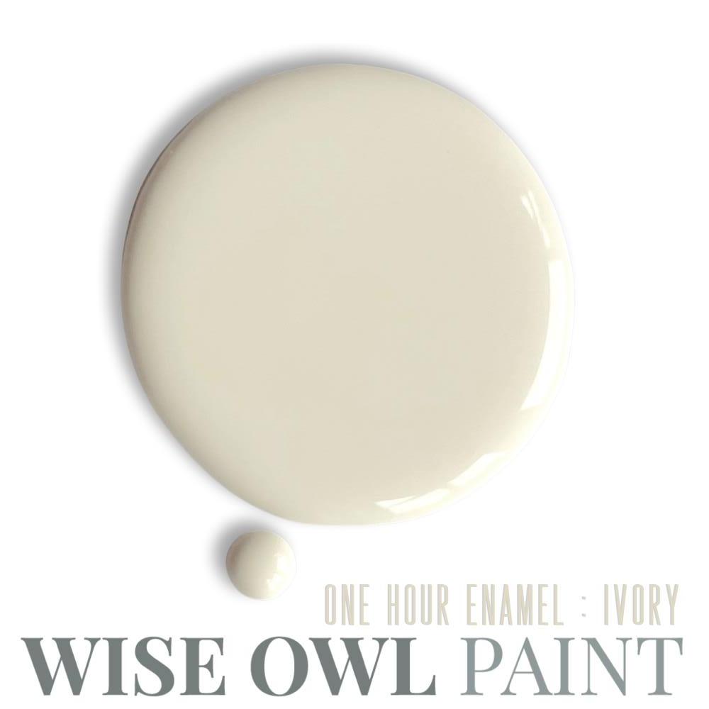 Wise Owl One Hour Enamel - Ivory