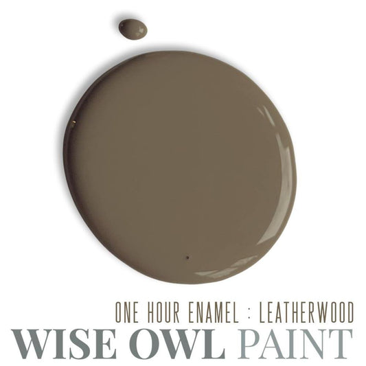 Wise Owl One Hour Enamel - Leatherwood